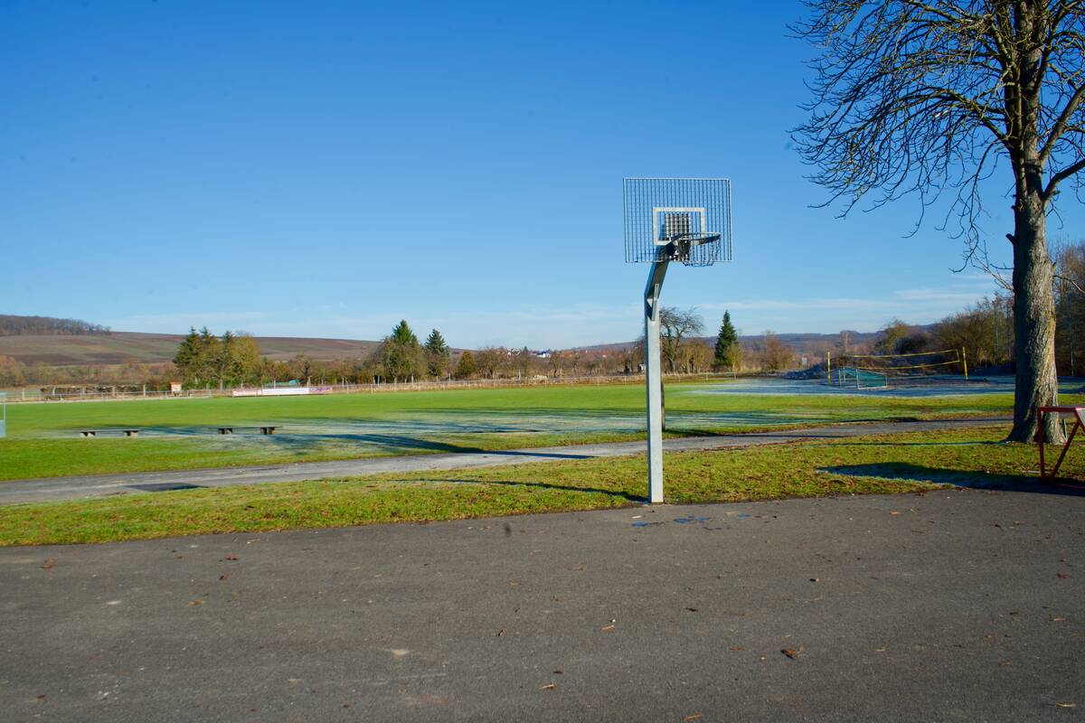 Basketballkorb Festplatz Untereisenheim