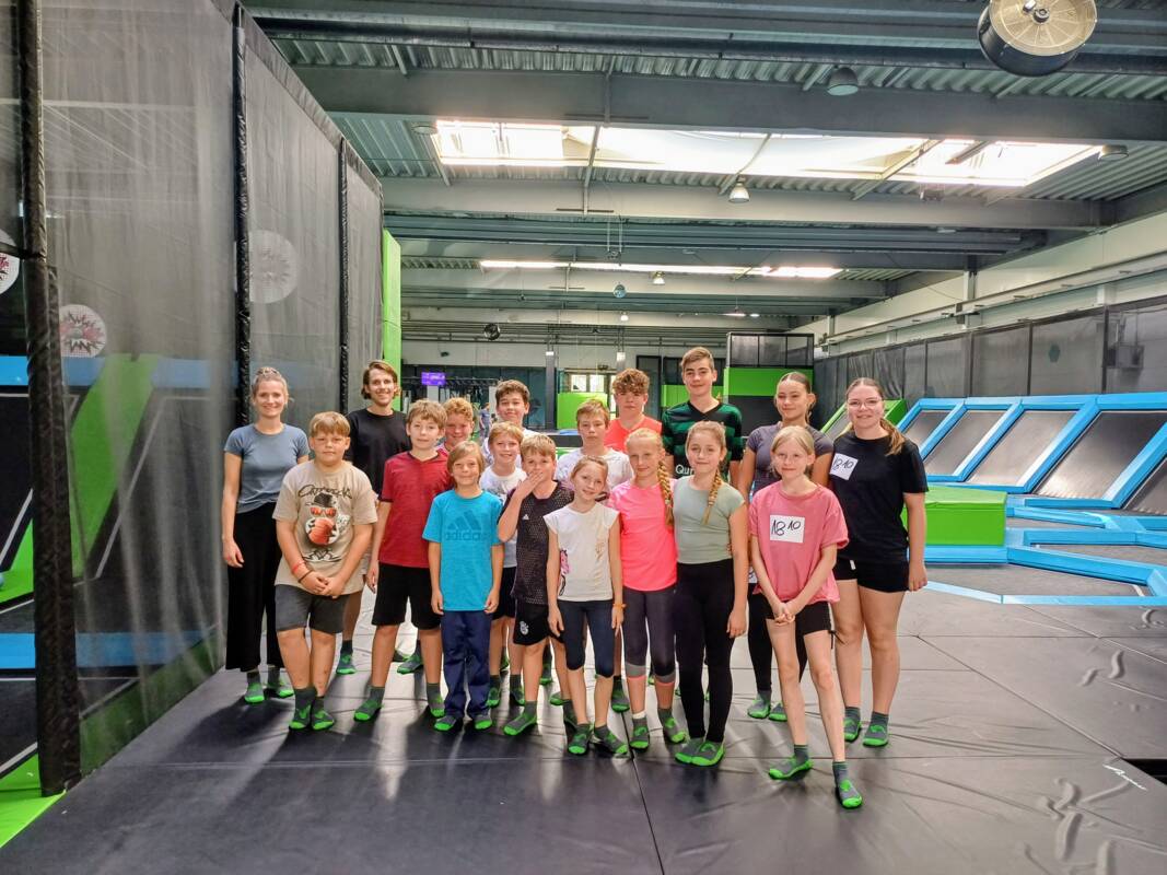 Ausflug Trampolinhalle